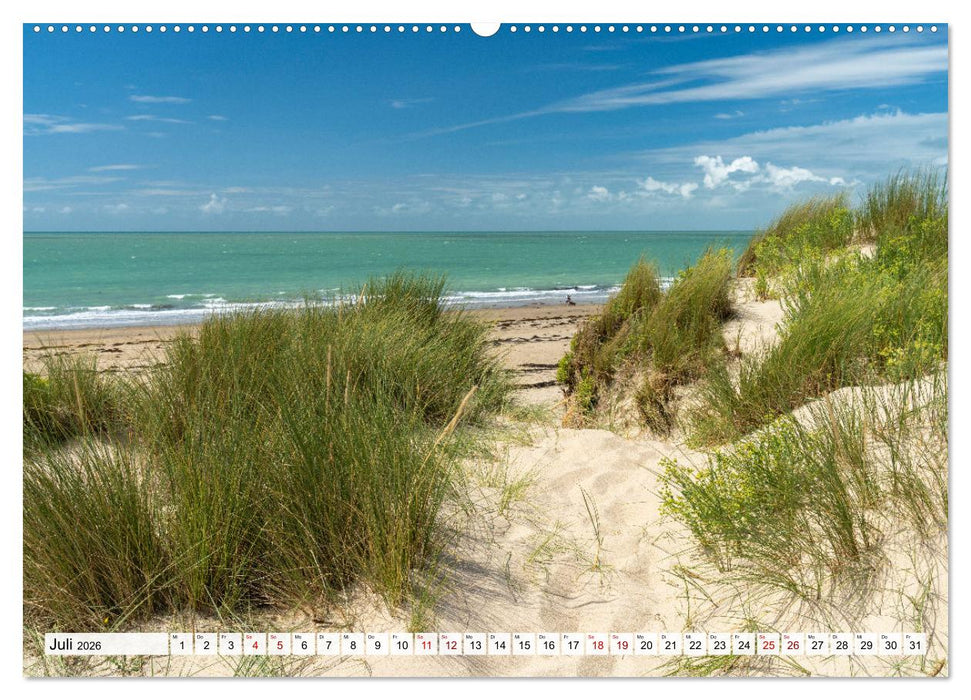 Frankreich - die Normandie (CALVENDO Premium Wandkalender 2026)