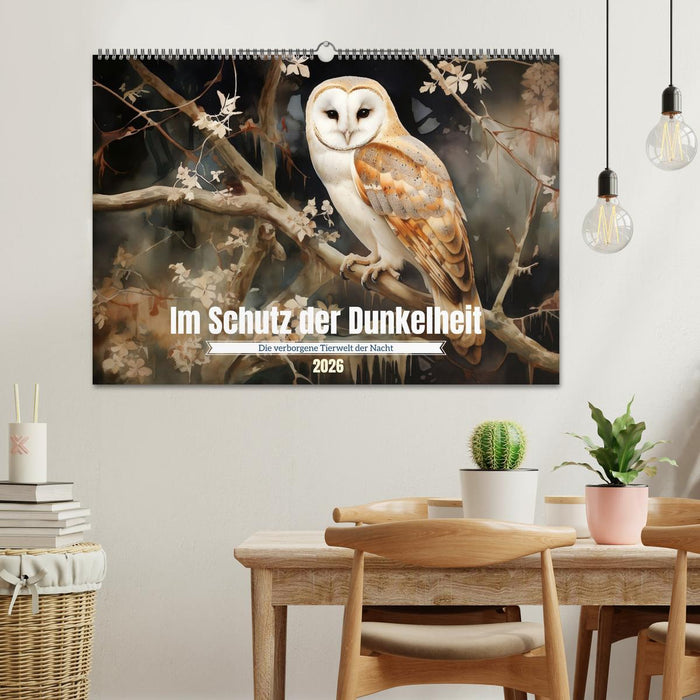 Im Schutz der Dunkelheit (CALVENDO Wandkalender 2026)