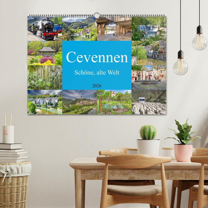 Cevennen - Schöne alte Welt (CALVENDO Wandkalender 2026)
