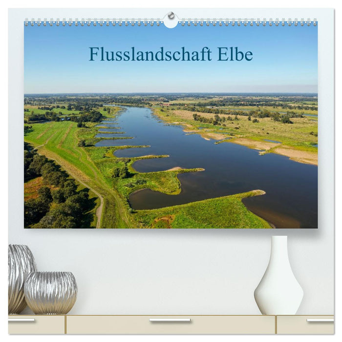 Flusslandschaft Elbe (CALVENDO Premium Wandkalender 2026)