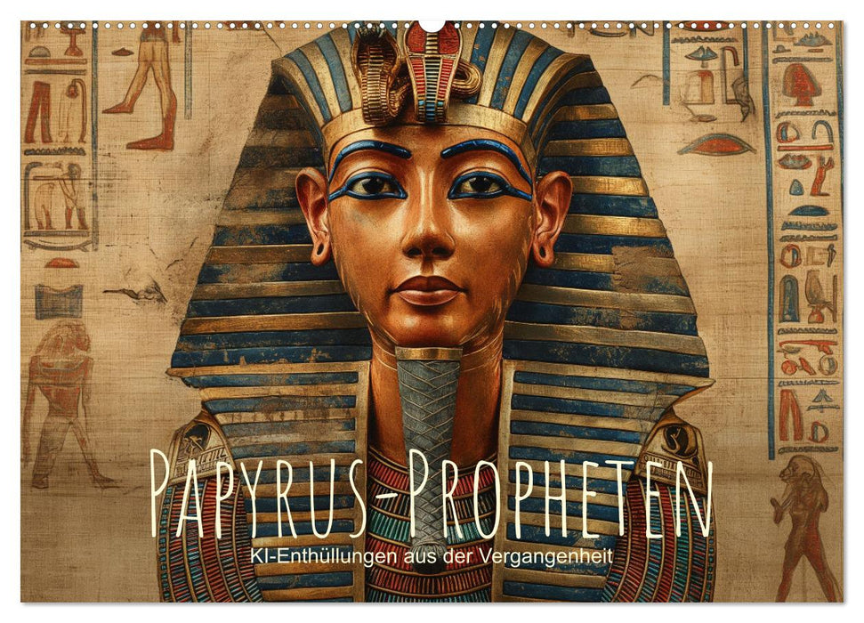 Papyrus-Propheten - KI-Enthüllungen aus der Vergangenheit (CALVENDO Wandkalender 2026)