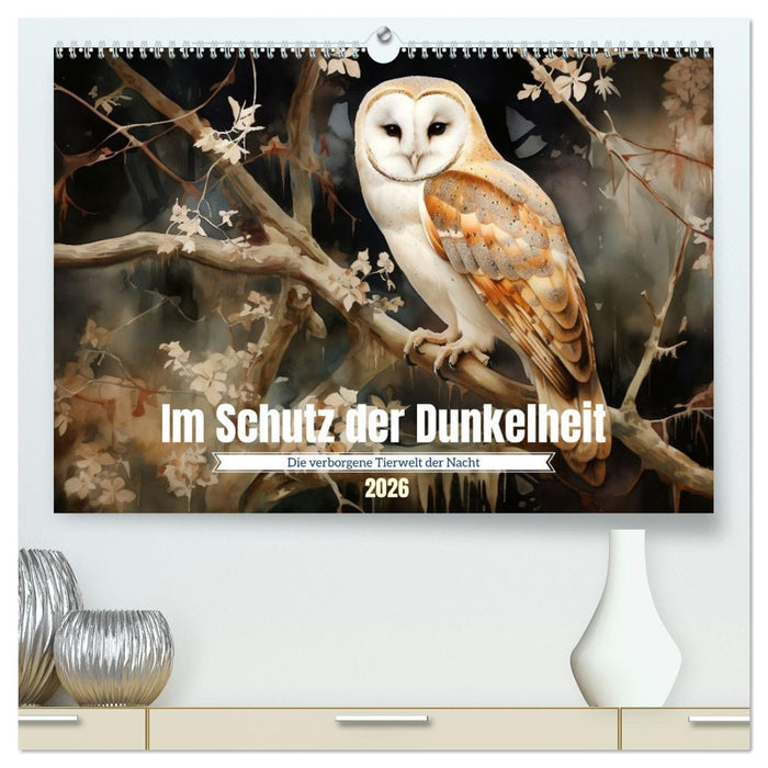 Im Schutz der Dunkelheit (CALVENDO Premium Wandkalender 2026)