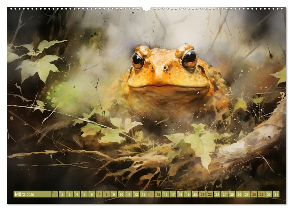 Im Schutz der Dunkelheit (CALVENDO Premium Wandkalender 2026)