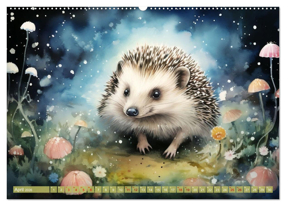 Im Schutz der Dunkelheit (CALVENDO Premium Wandkalender 2026)