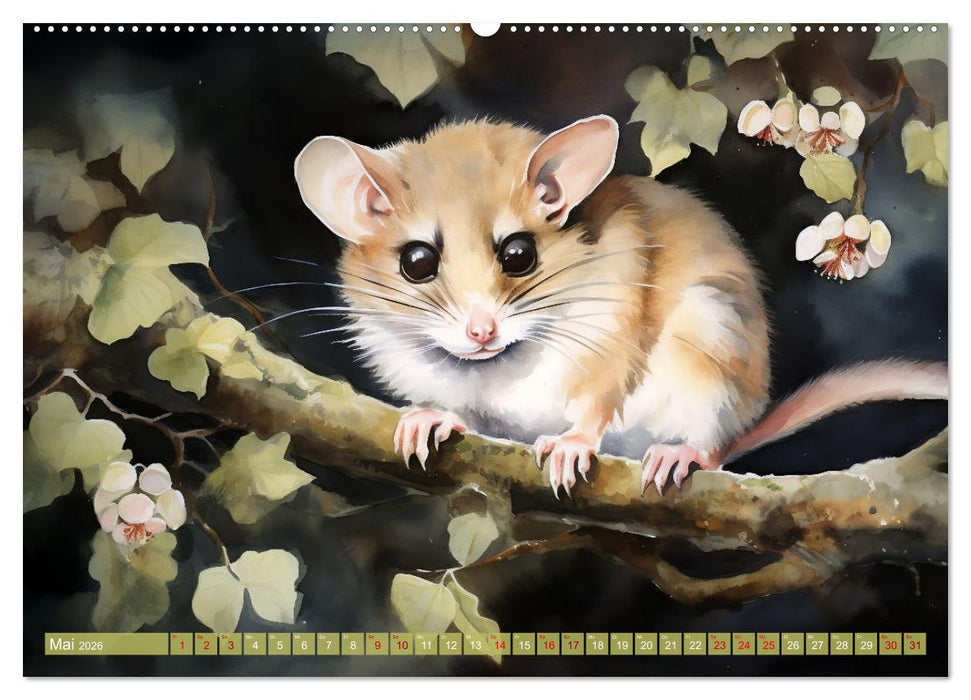 Im Schutz der Dunkelheit (CALVENDO Premium Wandkalender 2026)