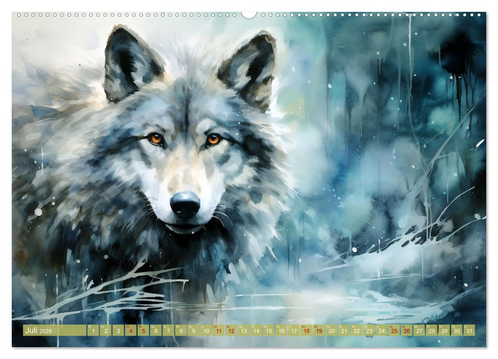 Im Schutz der Dunkelheit (CALVENDO Premium Wandkalender 2026)