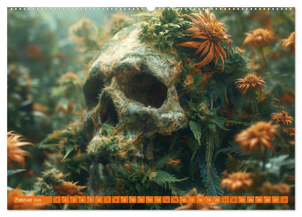 High Moments - Ein Jahr im Zeichen von Cannabis (CALVENDO Premium Wandkalender 2026)