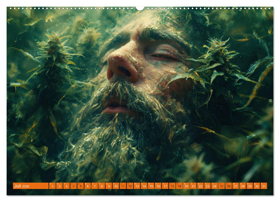 High Moments - Ein Jahr im Zeichen von Cannabis (CALVENDO Premium Wandkalender 2026)