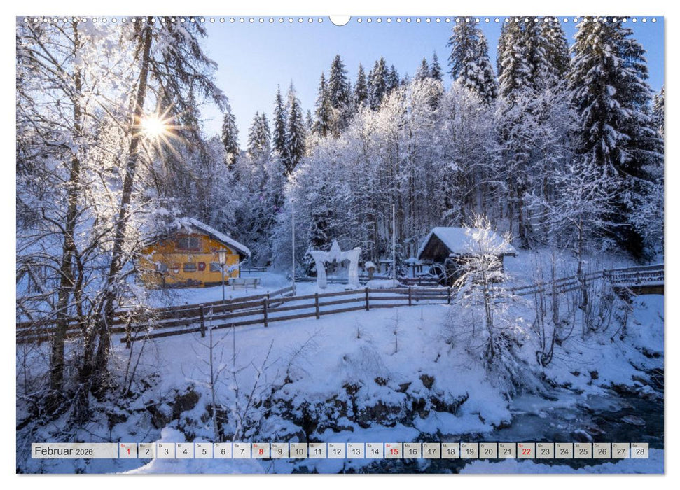 Es grüßt Mühlbach am Hochkönig (CALVENDO Wandkalender 2026)