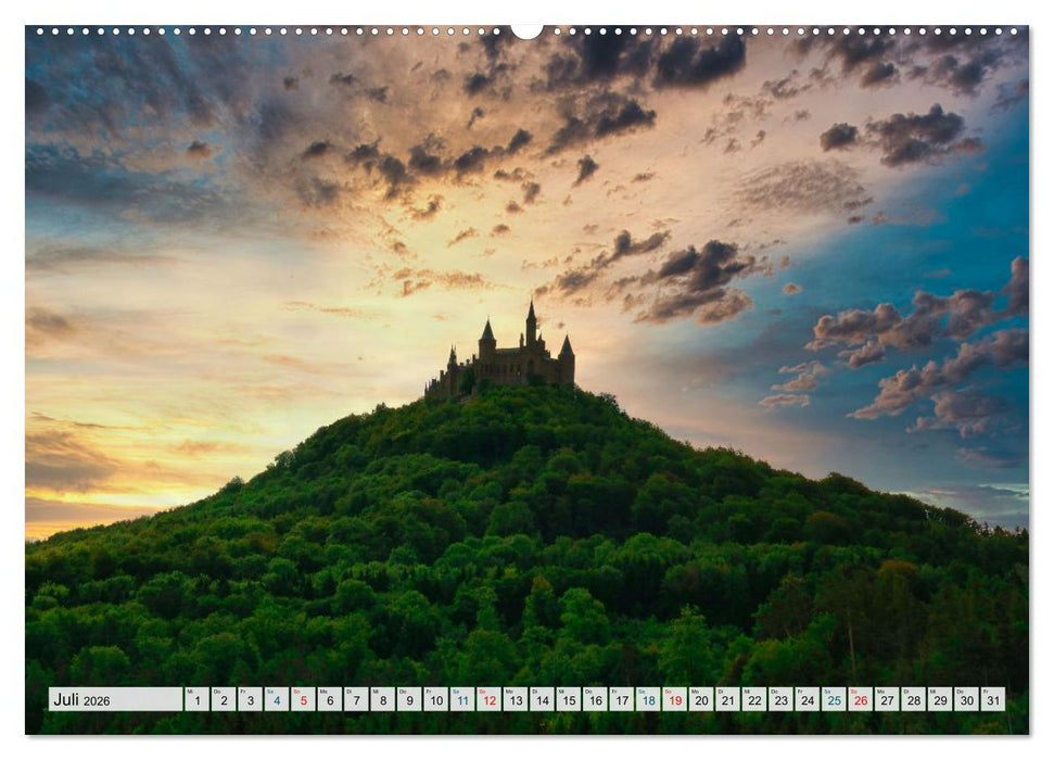 Süddeutschland im Fokus (CALVENDO Premium Wandkalender 2026)
