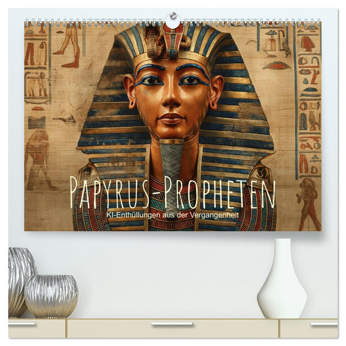 Papyrus-Propheten - KI-Enthüllungen aus der Vergangenheit (CALVENDO Premium Wandkalender 2026)