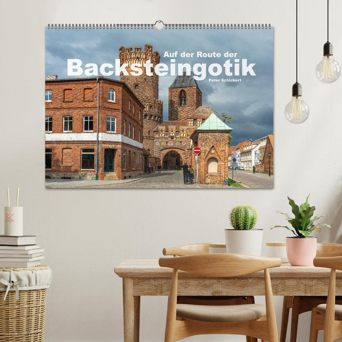 Auf der Route der Backsteingotik (CALVENDO Wandkalender 2026)
