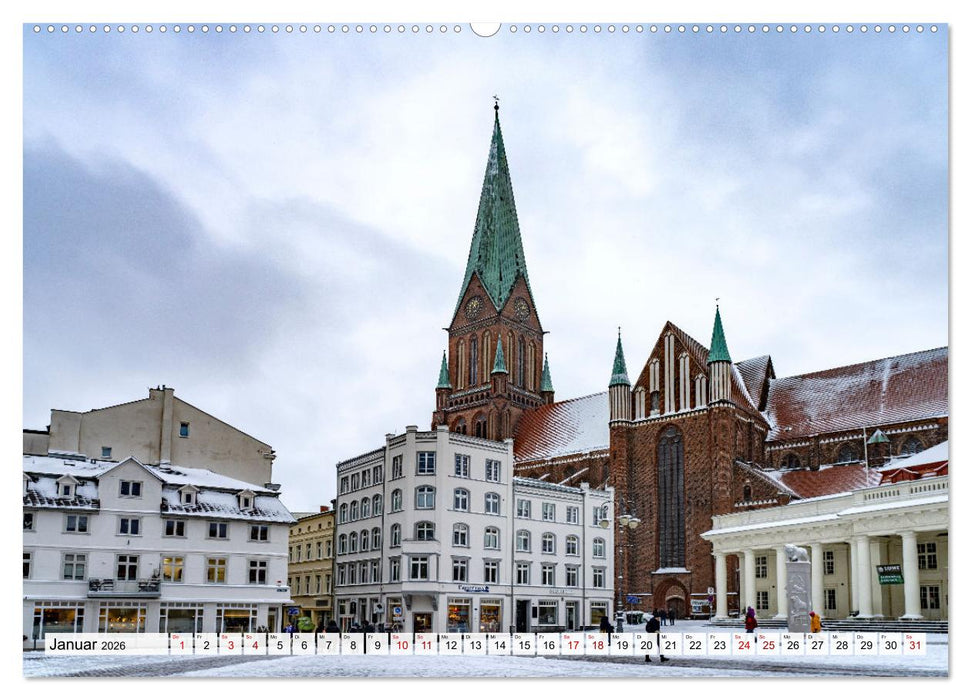 Auf der Route der Backsteingotik (CALVENDO Wandkalender 2026)