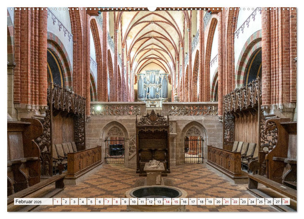 Auf der Route der Backsteingotik (CALVENDO Wandkalender 2026)