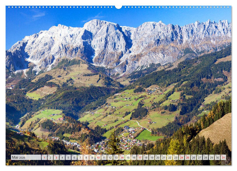 Es grüßt Mühlbach am Hochkönig (CALVENDO Premium Wandkalender 2026)