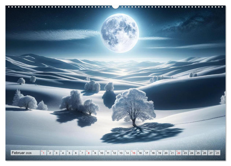 Momente der Ruhe - Beruhigende Ansichten für jeden Monat (CALVENDO Premium Wandkalender 2026)