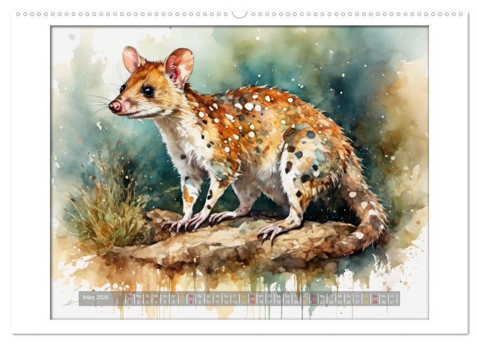 Liebenswerte Beuteltiere (CALVENDO Wandkalender 2026)