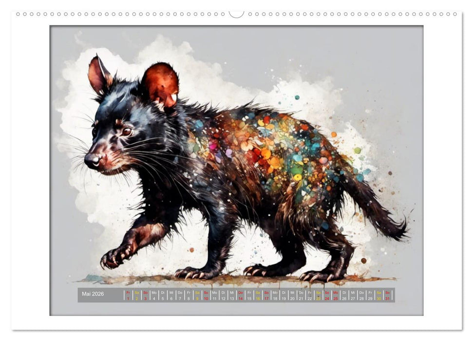 Liebenswerte Beuteltiere (CALVENDO Wandkalender 2026)