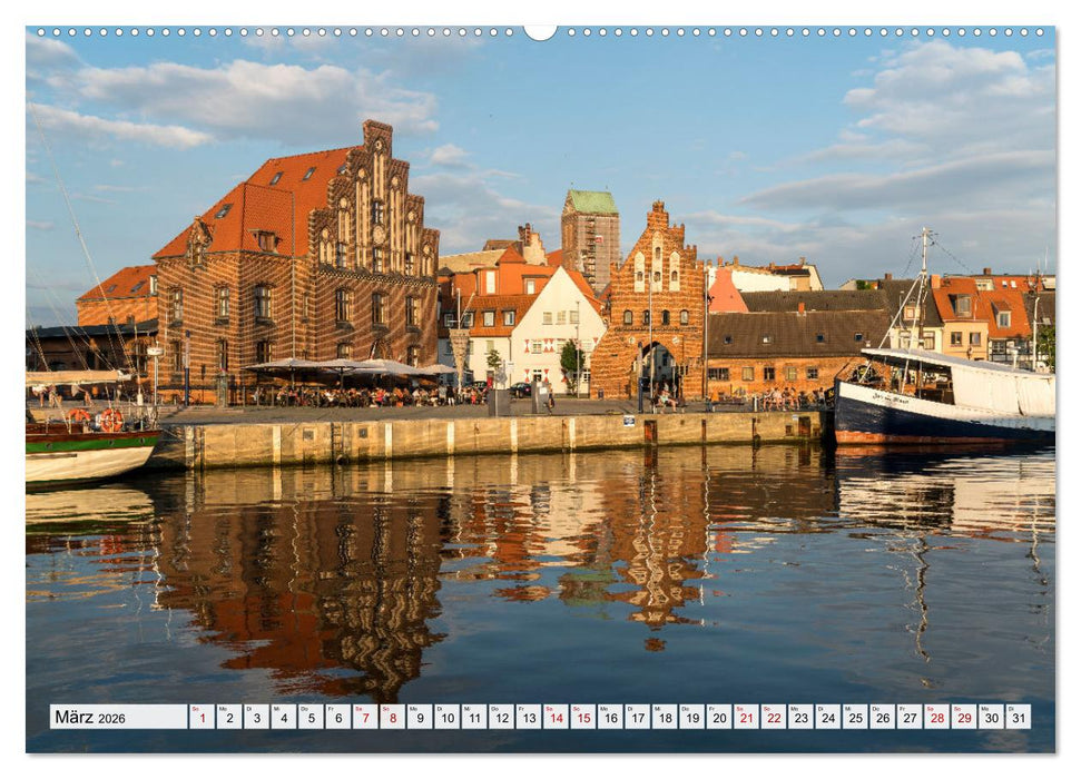 Auf der Route der Backsteingotik (CALVENDO Premium Wandkalender 2026)