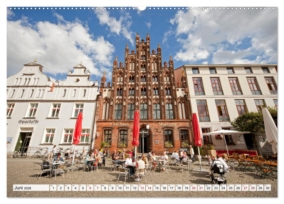 Auf der Route der Backsteingotik (CALVENDO Premium Wandkalender 2026)