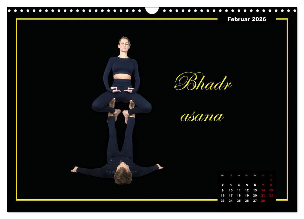 Yoga - Asana (CALVENDO Wandkalender 2026)