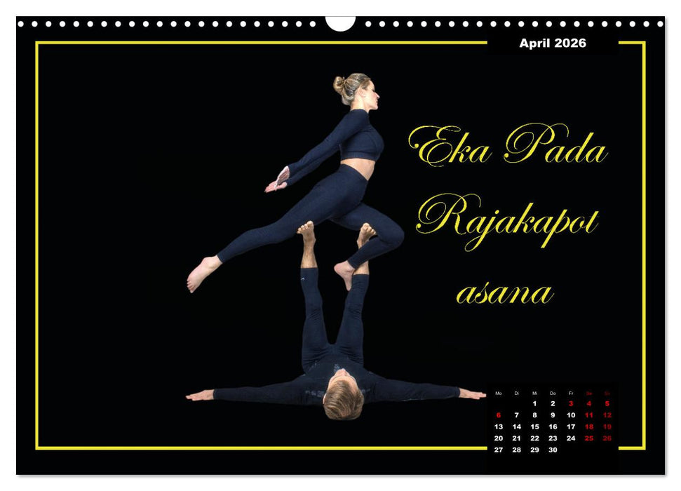Yoga - Asana (CALVENDO Wandkalender 2026)