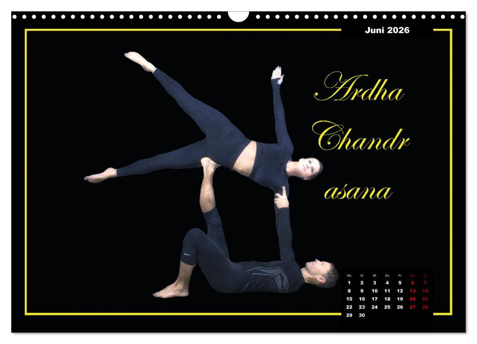 Yoga - Asana (CALVENDO Wandkalender 2026)