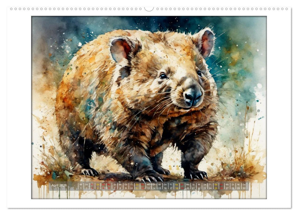 Liebenswerte Beuteltiere (CALVENDO Premium Wandkalender 2026)