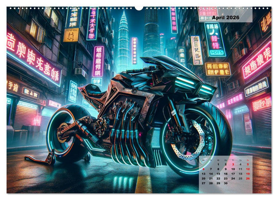 Custom Dreams - Showbike Wonders (CALVENDO Wandkalender 2026)
