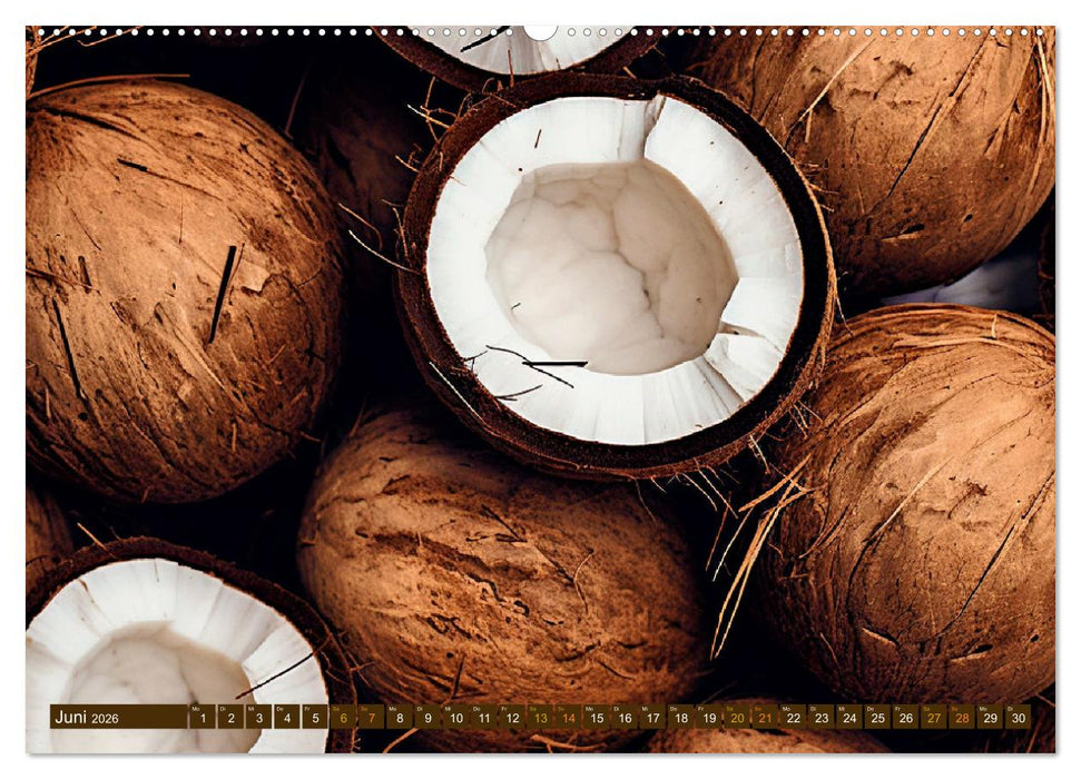 BRAUN - Gewürze und Köstlichkeiten (CALVENDO Premium Wandkalender 2026)