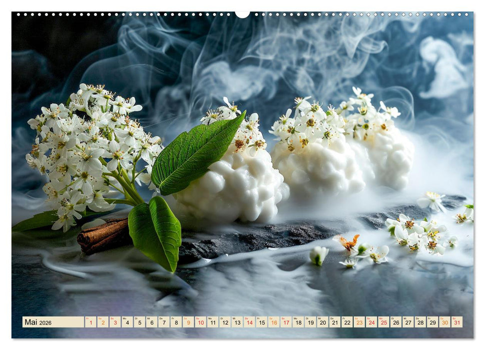 Molekulare Küche für Gourmets - Genuss erleben (CALVENDO Premium Wandkalender 2026)