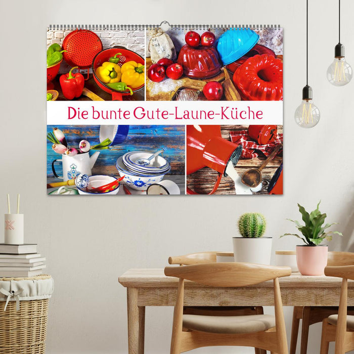 Die bunte Gute Laune Küche (CALVENDO Wandkalender 2026)