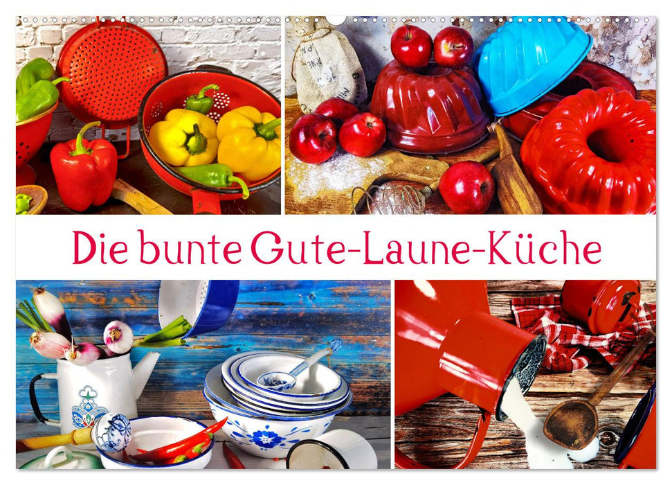 Die bunte Gute Laune Küche (CALVENDO Wandkalender 2026)