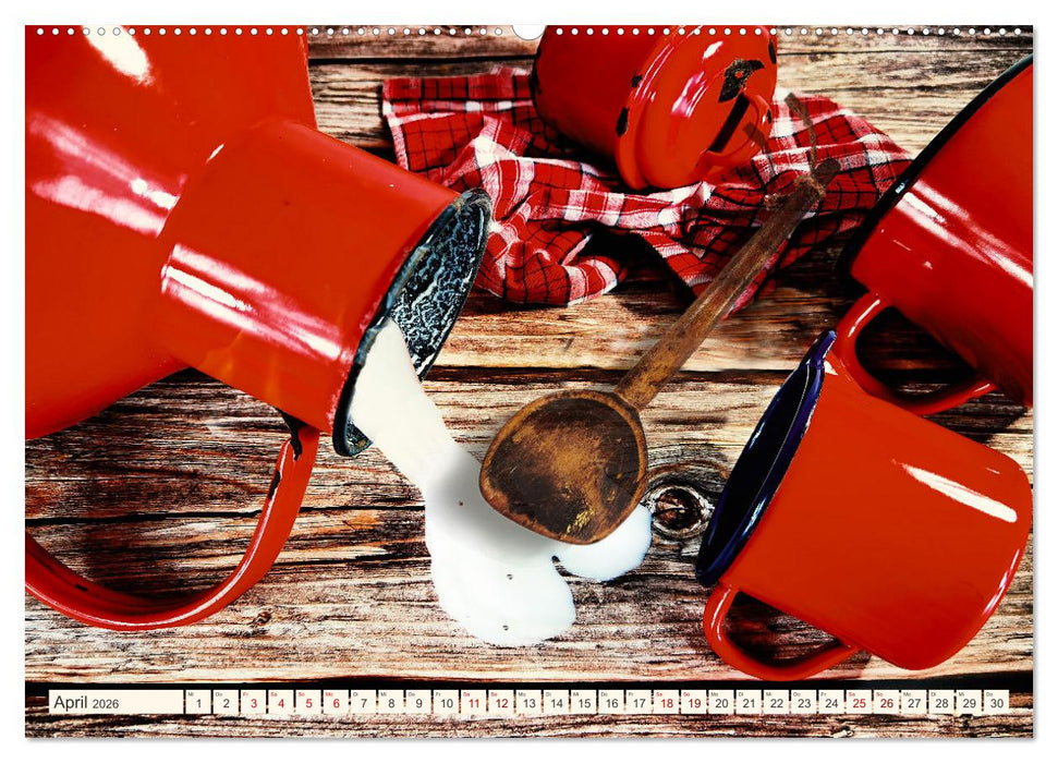 Die bunte Gute Laune Küche (CALVENDO Wandkalender 2026)