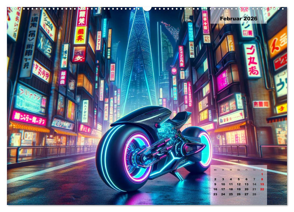 Custom Dreams - Showbike Wonders (CALVENDO Premium Wandkalender 2026)