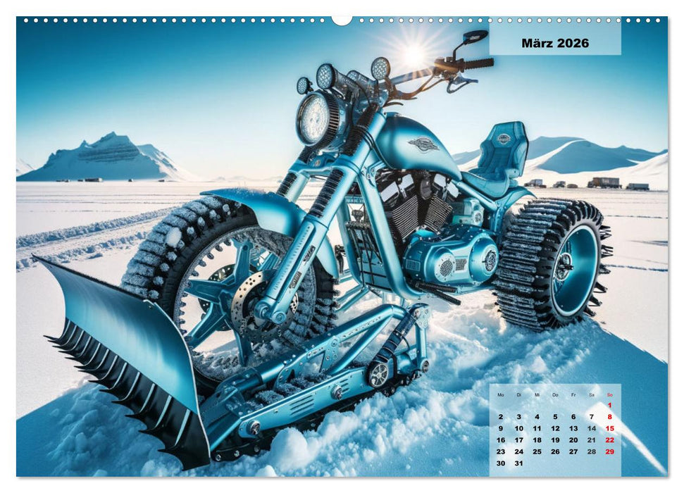Custom Dreams - Showbike Wonders (CALVENDO Premium Wandkalender 2026)