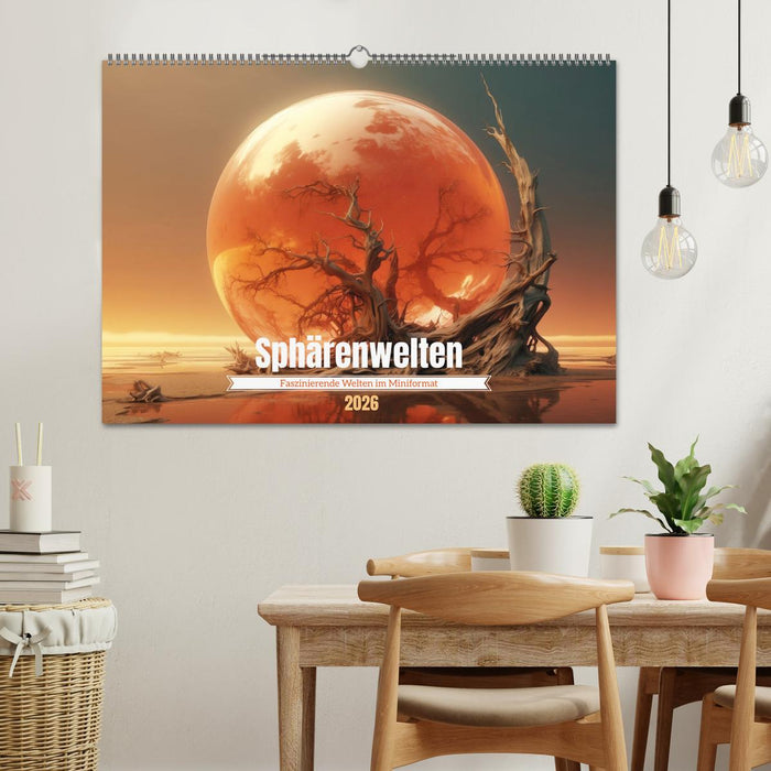 Sphärenwelten (CALVENDO Wandkalender 2026)