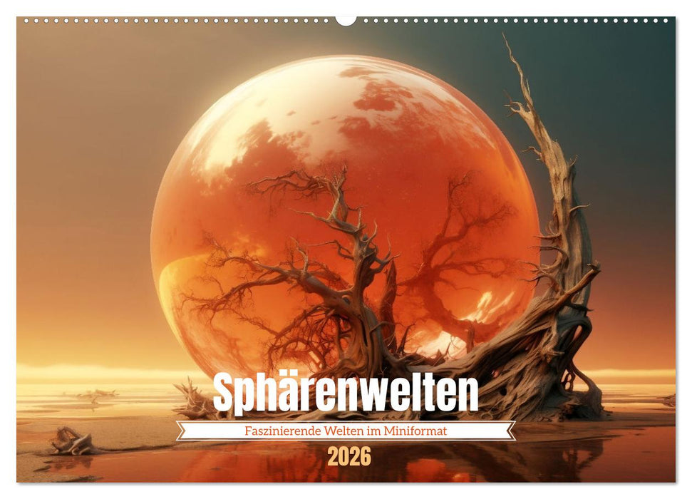 Sphärenwelten (CALVENDO Wandkalender 2026)