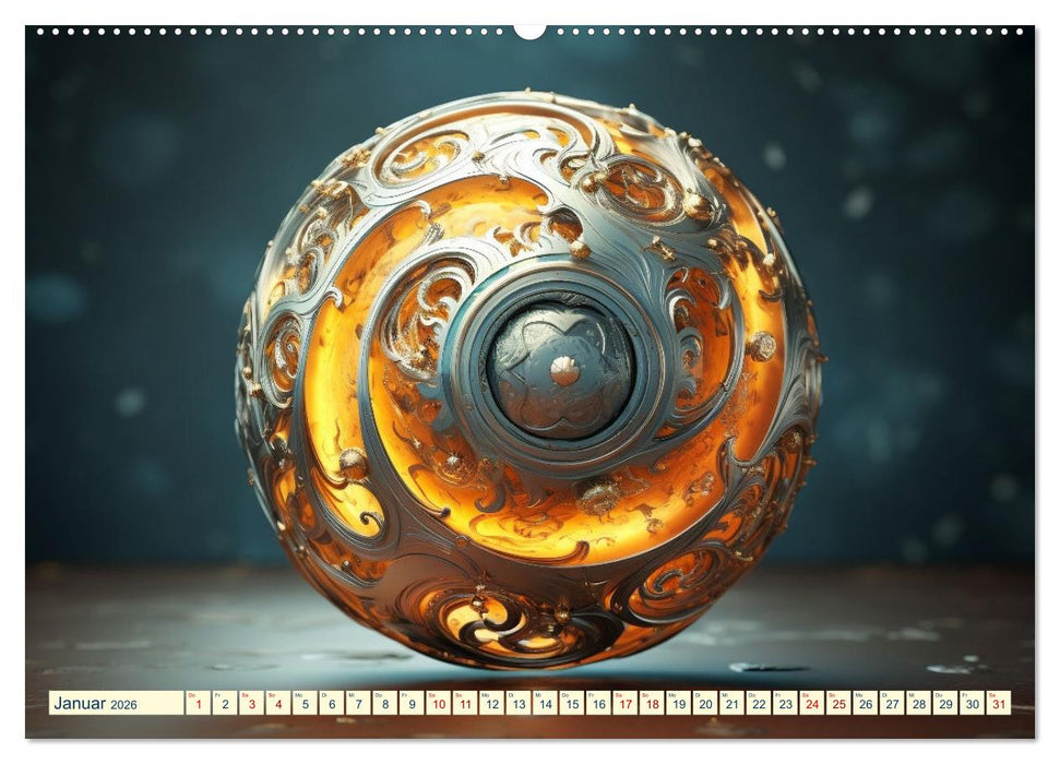 Sphärenwelten (CALVENDO Wandkalender 2026)
