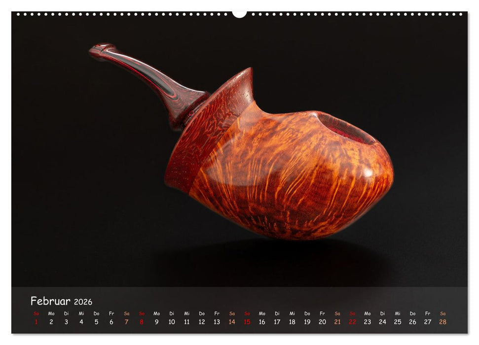 Pfeifenwelten (CALVENDO Premium Wandkalender 2026)