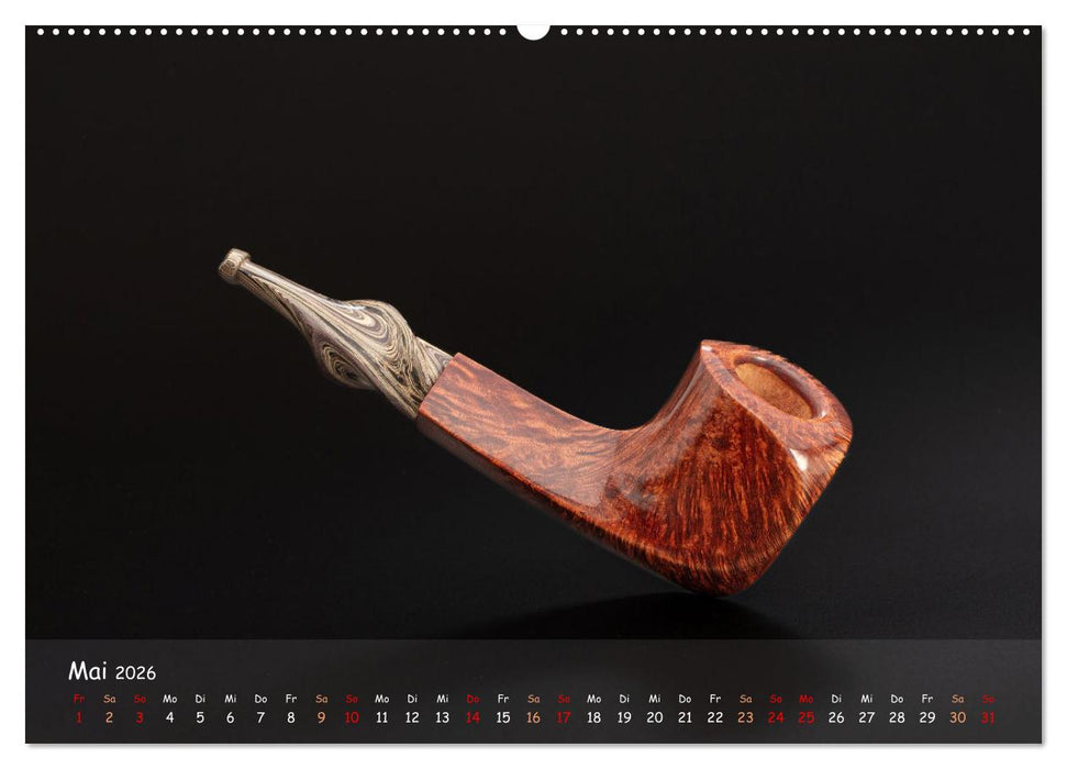Pfeifenwelten (CALVENDO Premium Wandkalender 2026)