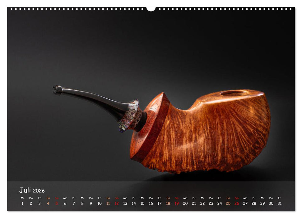 Pfeifenwelten (CALVENDO Premium Wandkalender 2026)
