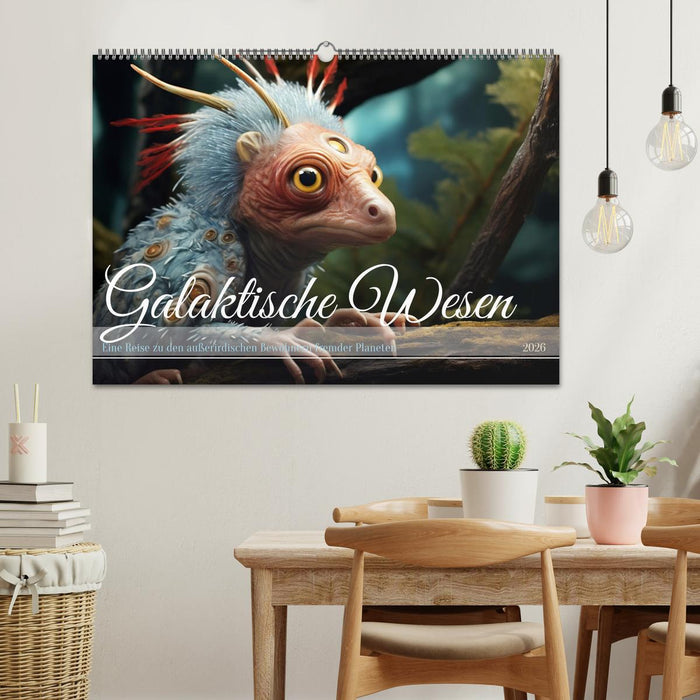 Galaktische Wesen (CALVENDO Wandkalender 2026)