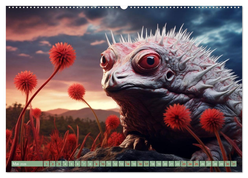 Galaktische Wesen (CALVENDO Wandkalender 2026)