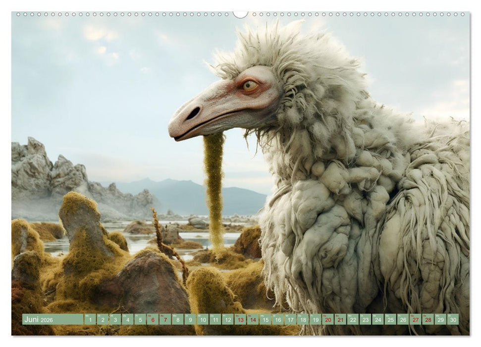 Galaktische Wesen (CALVENDO Wandkalender 2026)