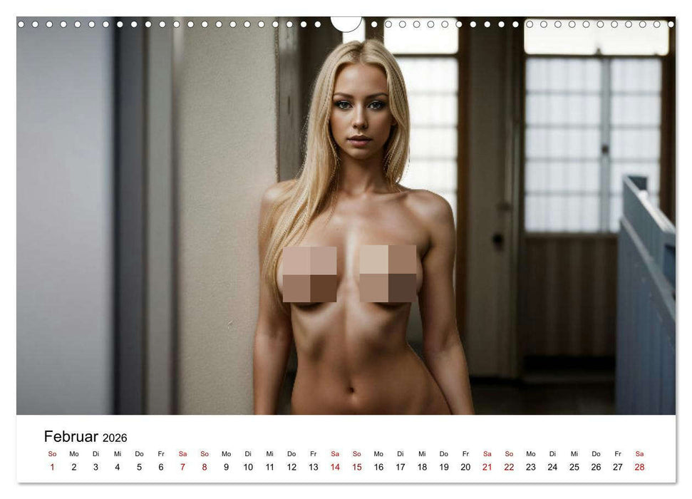 Verführerische Schönheiten (CALVENDO Wandkalender 2026)