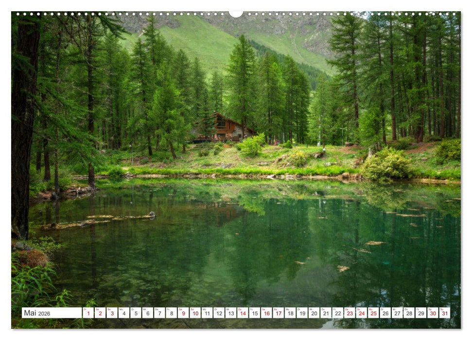 Natur im Aostatal (CALVENDO Premium Wandkalender 2026)