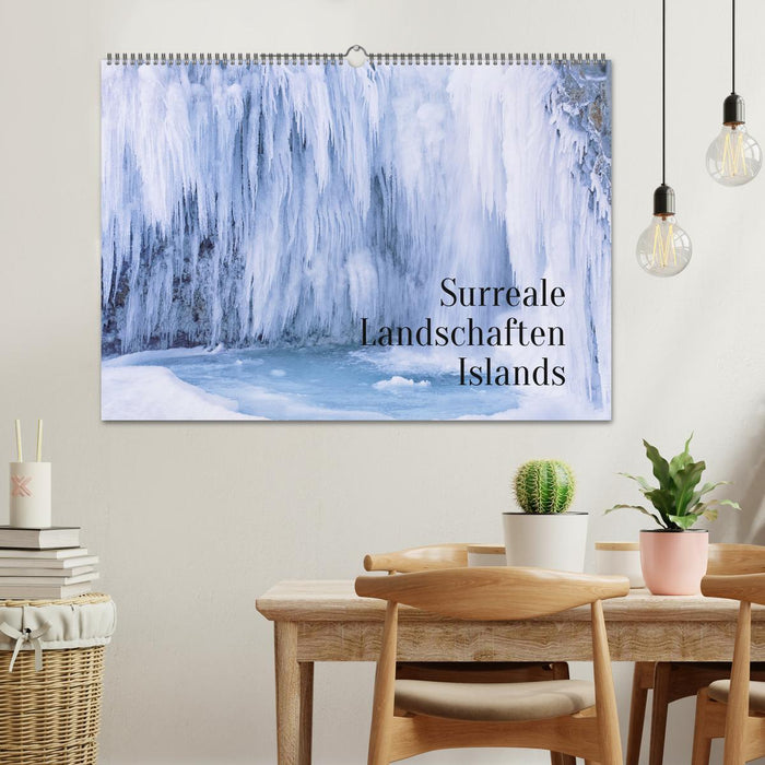 Surreale Landschaften Islands (CALVENDO Wandkalender 2026)