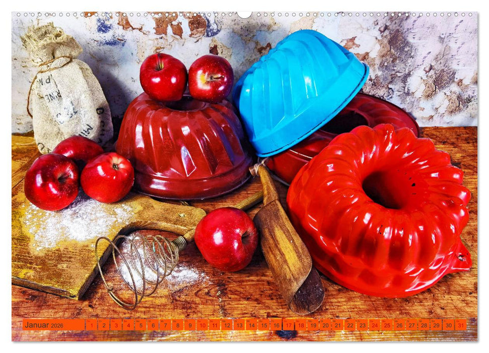 Die bunte Gute Laune Küche (CALVENDO Premium Wandkalender 2026)