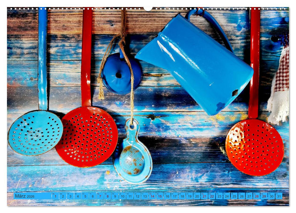 Die bunte Gute Laune Küche (CALVENDO Premium Wandkalender 2026)